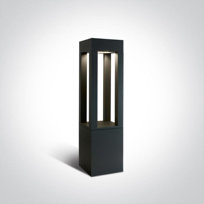 One Light 67504/AN/C ANTHRACITE LED BOLLARD 60cm 22W CW IP65 230V