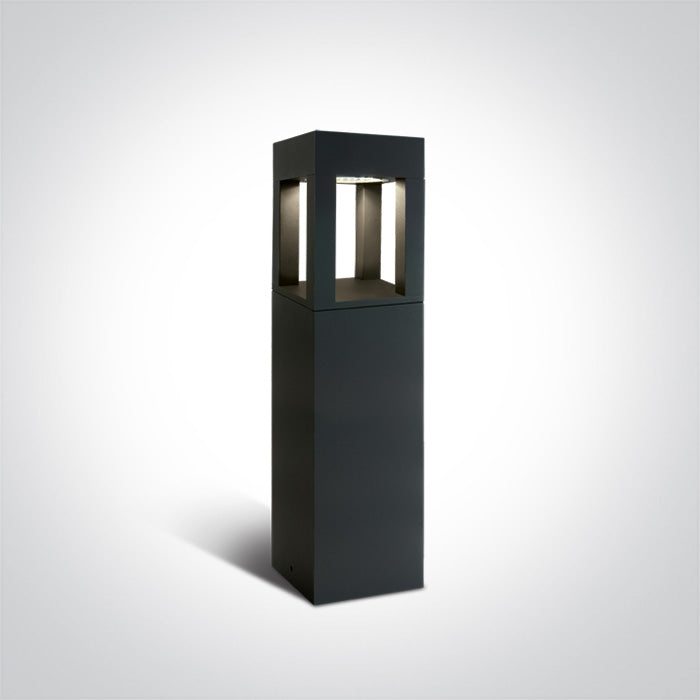 One Light 67506/AN/C ANTHRACITE LED BOLLARD 60cm 22W CW IP65 230V