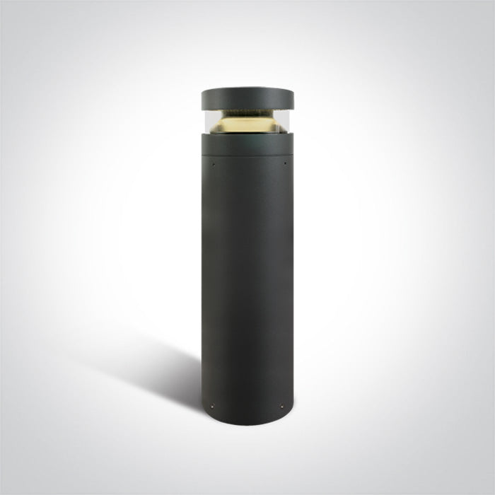 One Light 67510A/AN/W ANTHRACITE LED BOLLARD 60cm 20W WW IP65 230V
