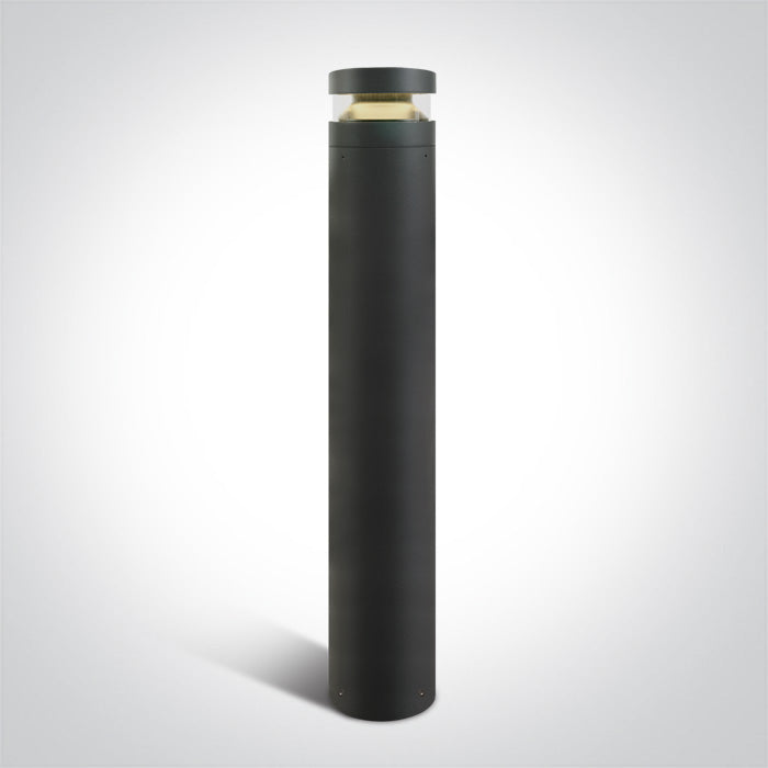 One Light 67510B/AN/W ANTHRACITE LED BOLLARD 100cm 20W WW IP65 230V