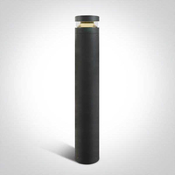 One Light 67510B/AN/W ANTHRACITE LED BOLLARD 100cm 20W WW IP65 230V