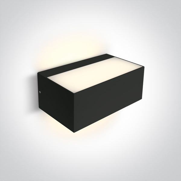 One Light 67518/AN ANTHRACITE E27 WALL LIGHT 12W IP65 100-240V