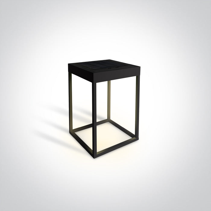 One Light 67520/B/W BLACK LED 2,2w WW IP65 DIMMABLE SOLAR