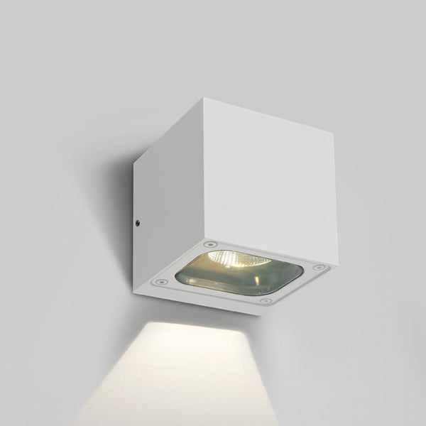 One Light 67524A/W/W WHITE WALL 6W WW IP65 230V