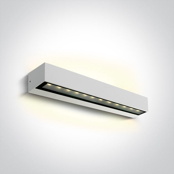 One Light 67526B2/W/W WHITE 2x10W WW IP65 230V