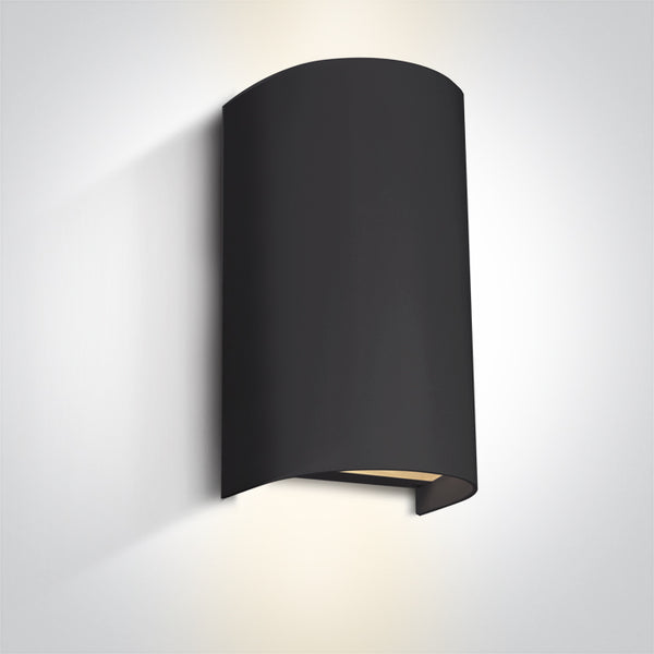 One Light 67536B/AN ANTHRACITE WALL LIGHT GU10 2x6W IP65 100-240V