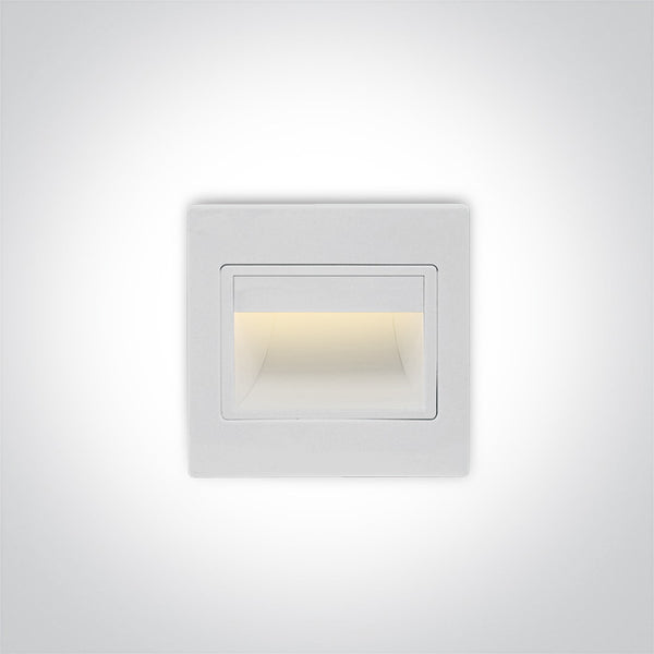 One Light 68007/W/W WHITE COB LED INBOX 1,5w WW 100-240v