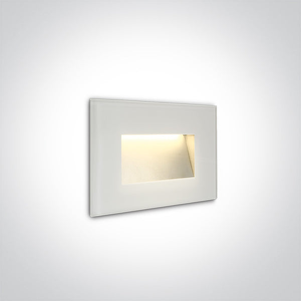 One Light 68076/W/W WHITE IP65 LED 4W WW 230V