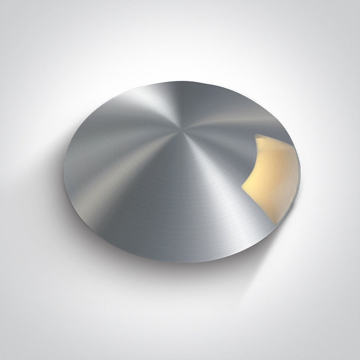 One Light 69015A/AL/W ALUMINIUM IP67 INGROUND 3W WW 24VDC