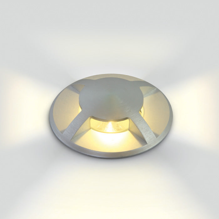 One Light 69016AG ALUMINIUM IP67 INGROUND GU10 10W 100-240V