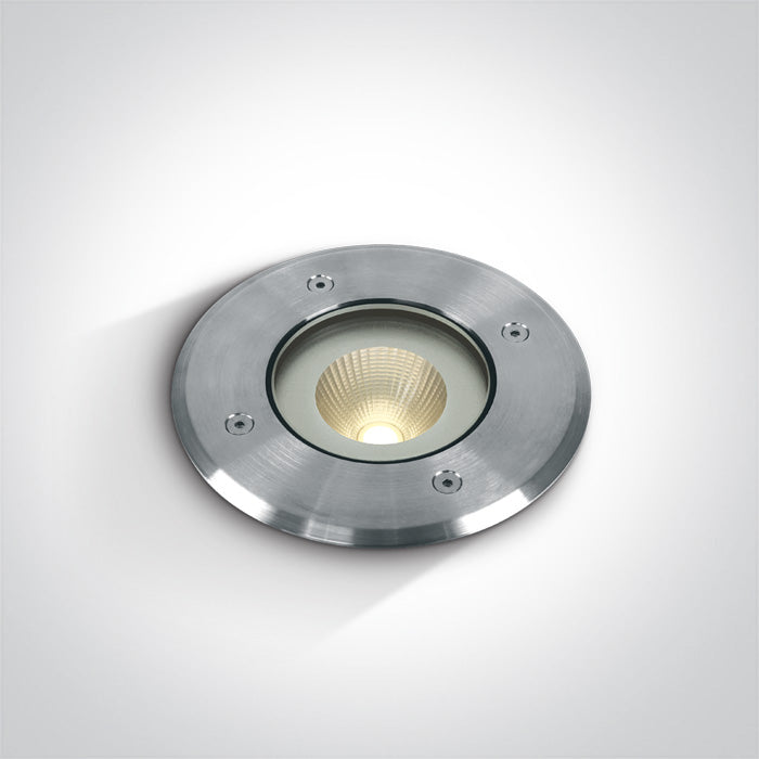 One Light 69040/W S/STEEL 316 Driveway Light  LED 10W WW 40deg IP67 230V