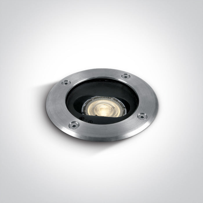 One Light 69046G SS316 INGROUND 10W GU10 IP67 ADJUSTABLE ROUND