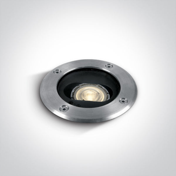 One Light 69046G SS316 INGROUND 10W GU10 IP67 ADJUSTABLE ROUND