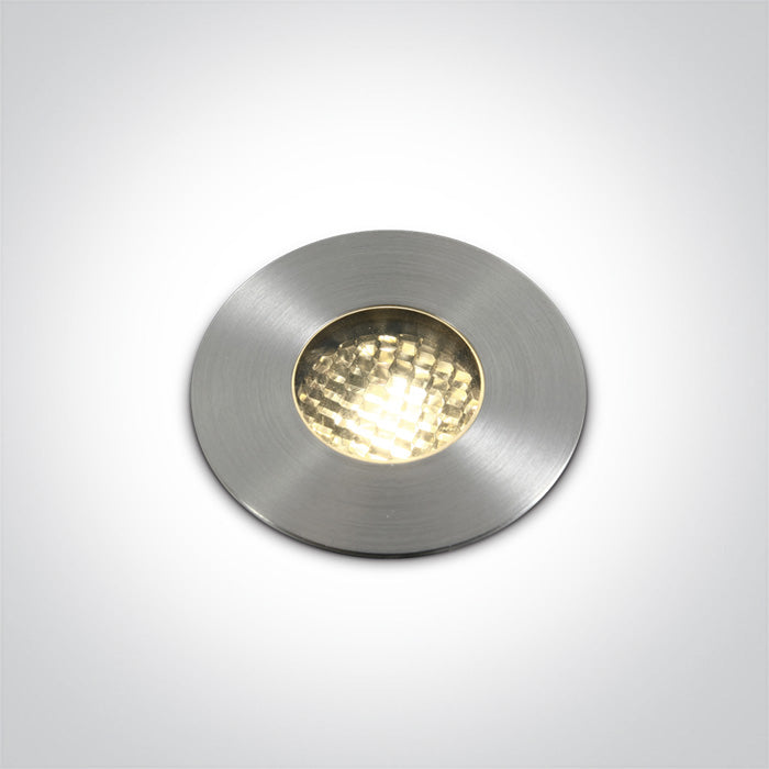 One Light 69052/W S/STEEL 316 IP67 INGROUND COB LED 3W WW 36deg 24V DC