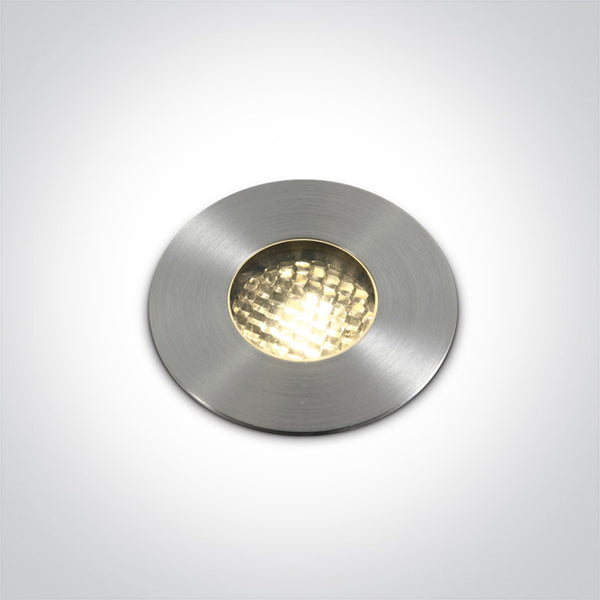 One Light 69052/W S/STEEL 316 IP67 INGROUND COB LED 3W WW 36deg 24V DC