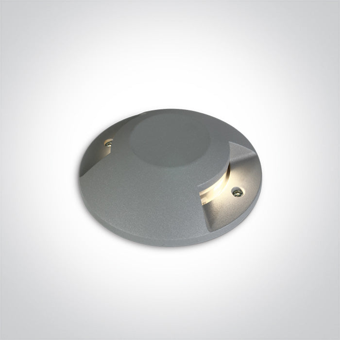 One Light 69058B/G/W GREY IP67 SURFACE GROUND WW 2X6W 100-240V