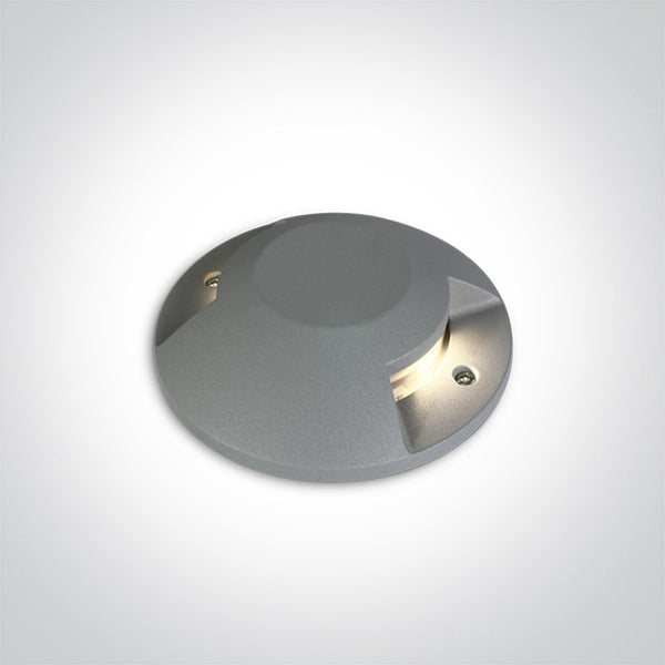 One Light 69058B/G/W GREY IP67 SURFACE GROUND WW 2X6W 100-240V