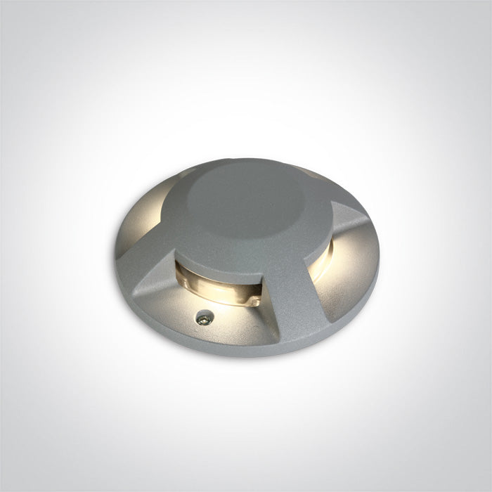 One Light 69058C/G/W GREY IP67 SURFACE GROUND WW 4X3W 100-240V