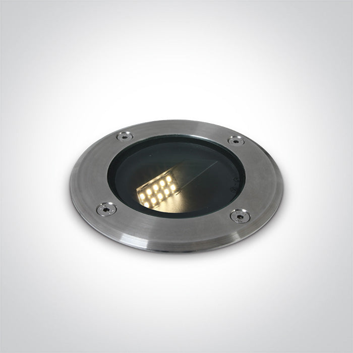 One Light 69062/W IP67 INGROUND ASSYMETRICAL LED 8W WW 230V