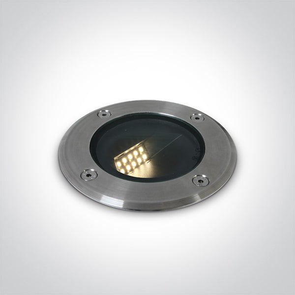 One Light 69062/W IP67 INGROUND ASSYMETRICAL LED 8W WW 230V