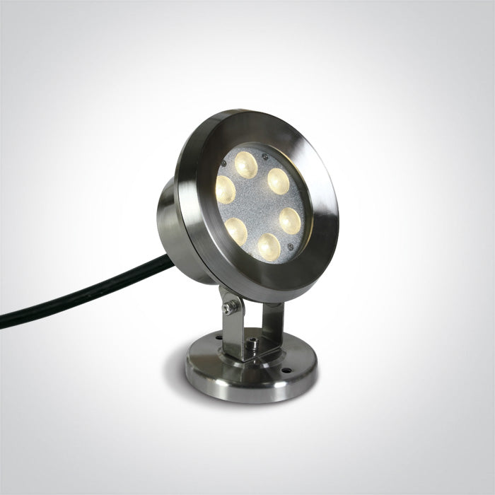 One Light 69064B/C 6X1W LED CW SS316 IP68  ADJUSTABLE UNDERWATER LED 24V