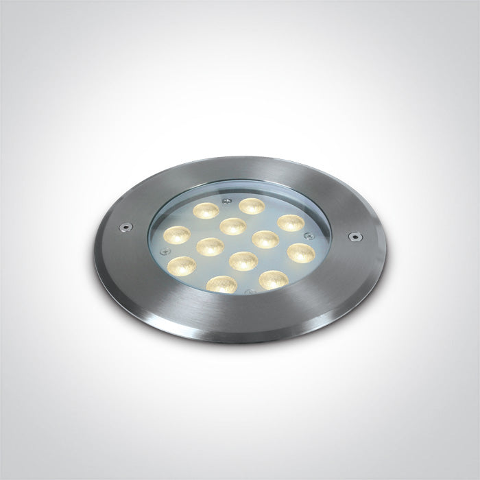 One Light 69066D/C 12X1W LED CW SS316 IP68 RECESSED UNDERWATER 24V