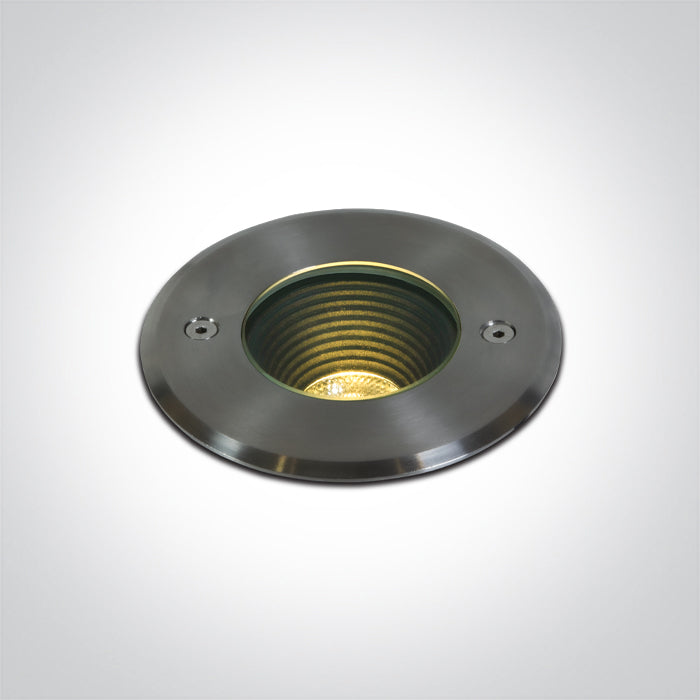 One Light 69070A/W SS316L IP67 INGROUND 3,5W WW 230V DARK LIGHT