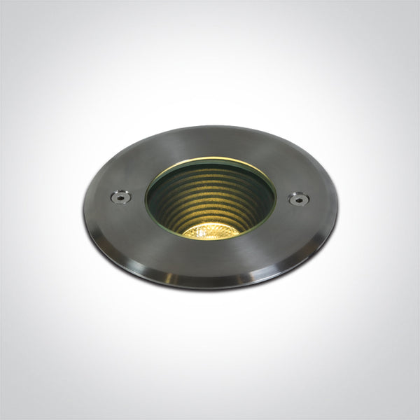 One Light 69070A/W SS316L IP67 INGROUND 3,5W WW 230V DARK LIGHT