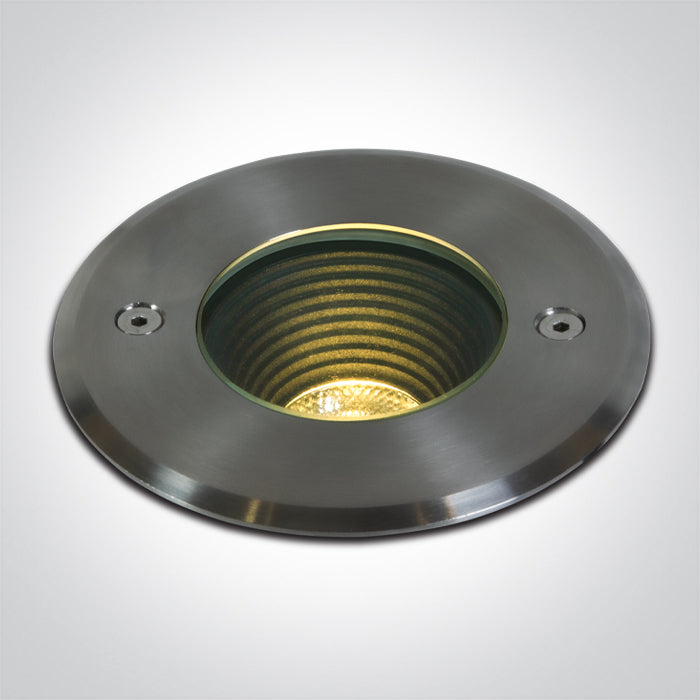 One Light 69070C/W SS316L IP67 INGROUND COB 15W WW 230V DARK LIGHT