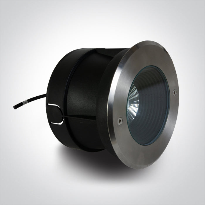 One Light 69070C/W SS316L IP67 INGROUND COB 15W WW 230V DARK LIGHT