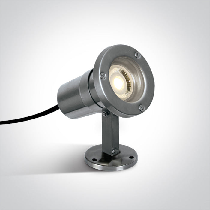 One Light 7008A S/STEEL316 SPOT GU10 BASE/SPIKE IP65