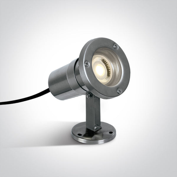 One Light 7008A S/STEEL316 SPOT GU10 BASE/SPIKE IP65