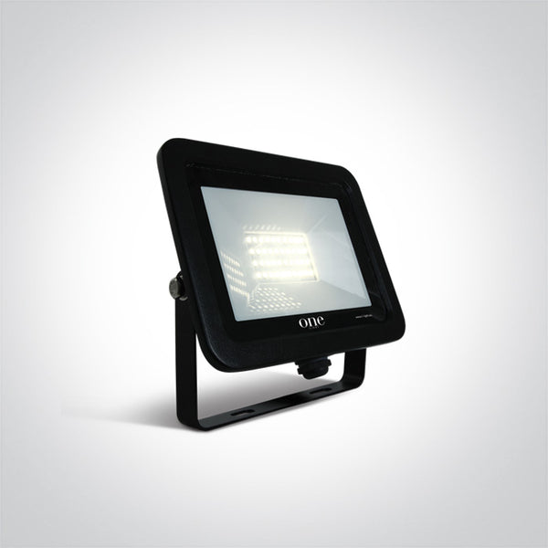 One Light 7028CB/B/C BLACK LED 30W CW IP65 AC 230V