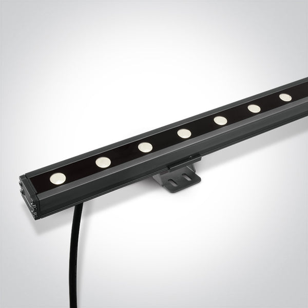 One Light 7055A/C GREY LED 12x1w CW 20x60deg LENS IP66 24v DIMMABLE