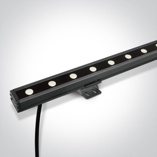 One Light 7055B/C GREY LED 24x1w CW 20x60deg LENS IP66 24v DIMMABLE