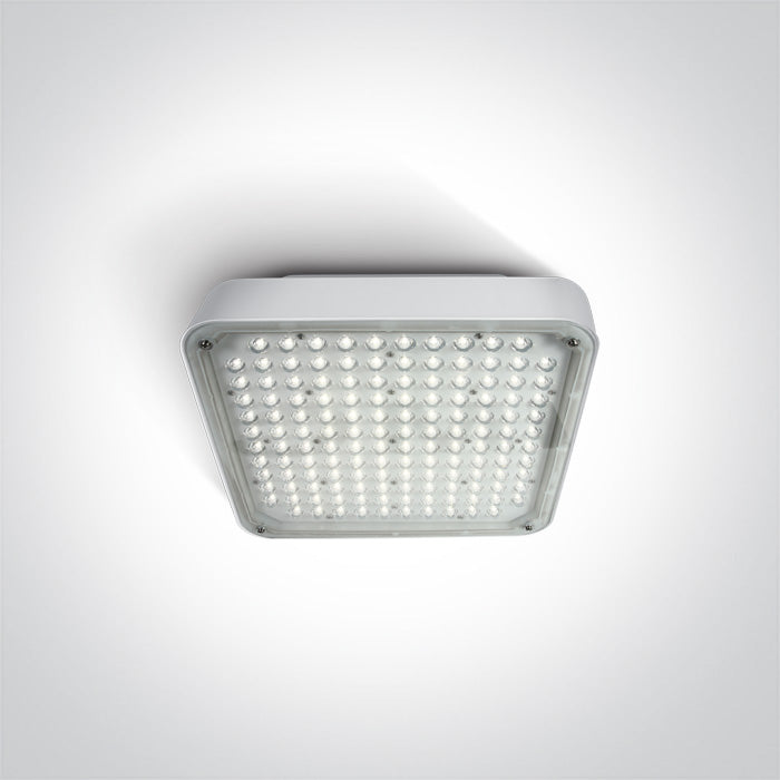 One Light 7058/W/D WHITE LED SURFACE 120W DL IP65 100-240V