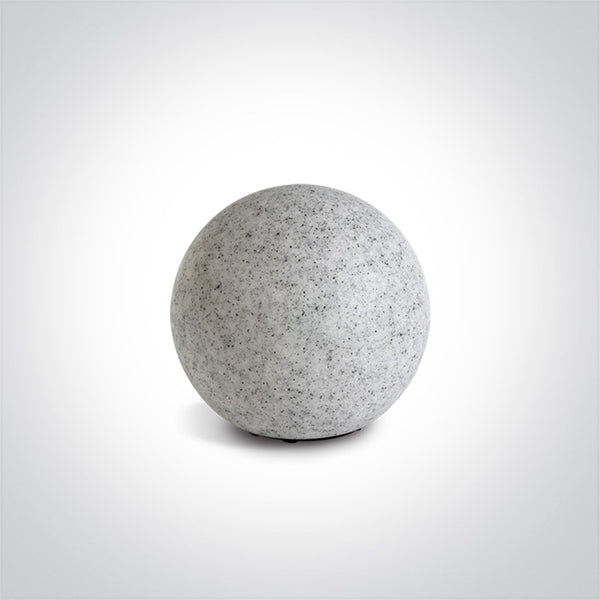 One Light 7072 STONE LOOK GROUND BALL E27 20W D28cm IP65 100-240v