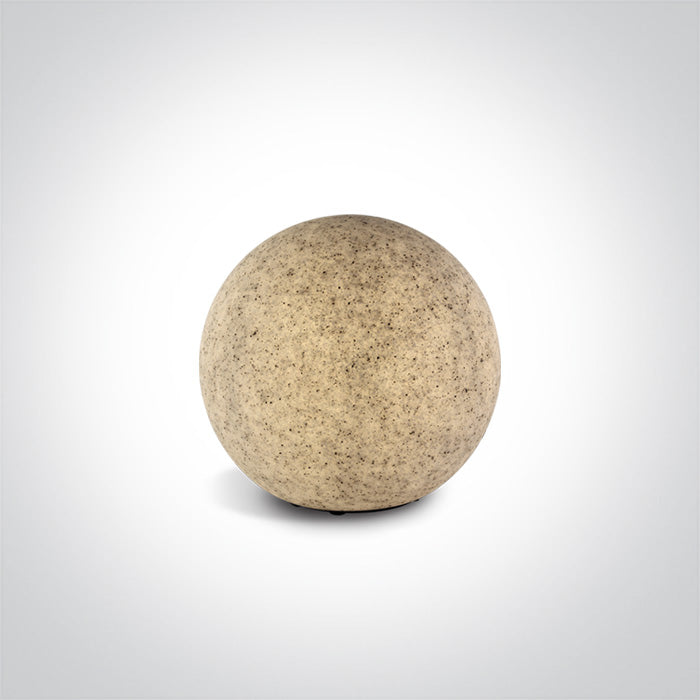 One Light 7072 STONE LOOK GROUND BALL E27 20W D28cm IP65 100-240v