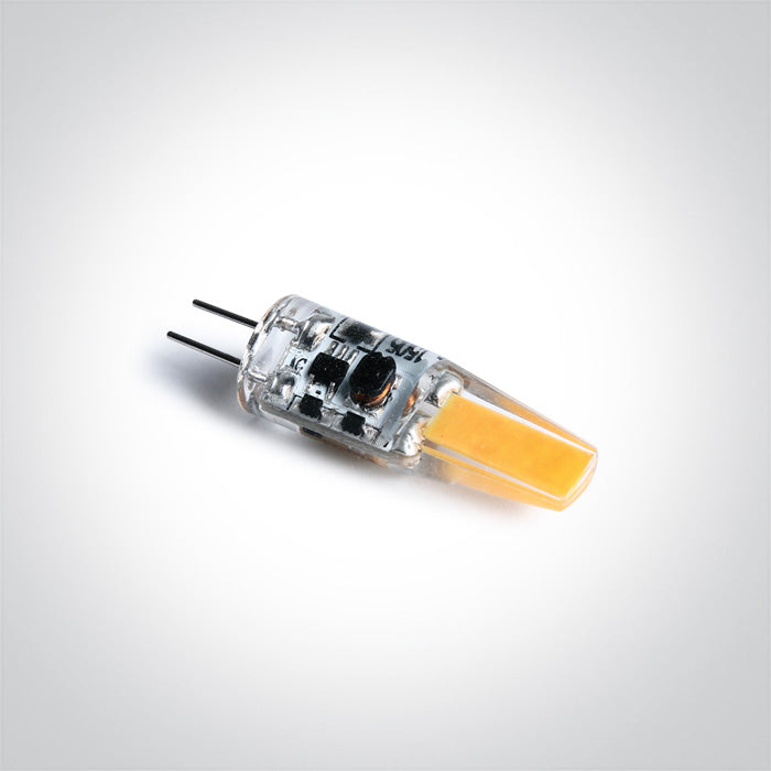 One Light 7101AL/W G4 LED 2w WW 12v AC/DC SILICONE