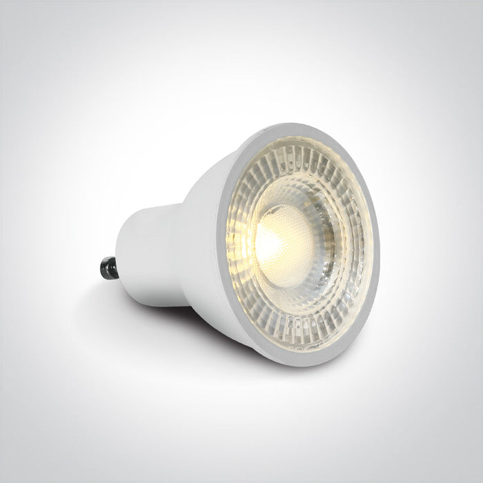 One Light 7304GE/W EMERGENCY SMD 4W 3hrs WW GU10 60deg 230v TRIAC DIMMABLE