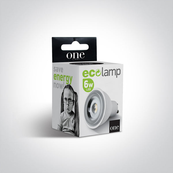One Light 7303CG/W WHITE COB 3W WW GU10 60deg 230V