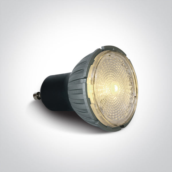 One Light 7306GZ/W ZOOMABLE COB 7W WW GU10 24-60deg 230V TRIAC DIMMABLE