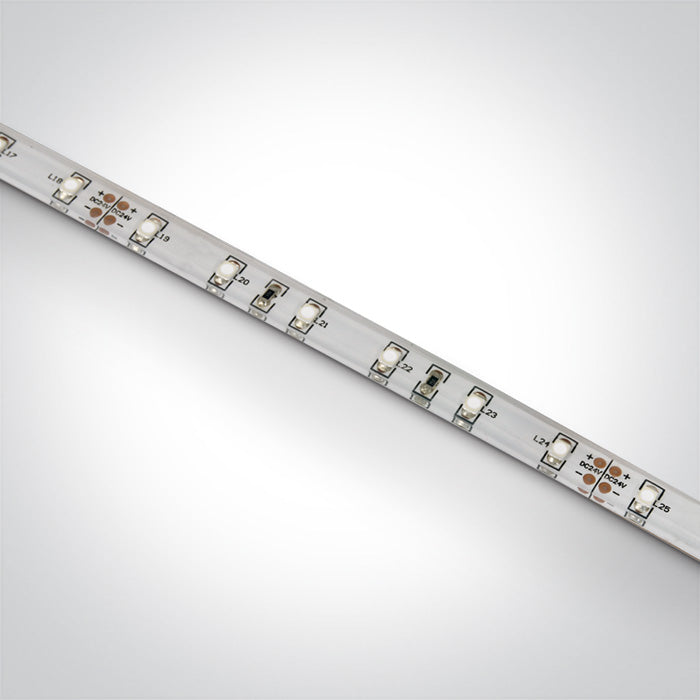 One Light 7820W/BL LED strip 24vDC BLUE OUTDOOR 5m ROLL 4,8w/m IP68