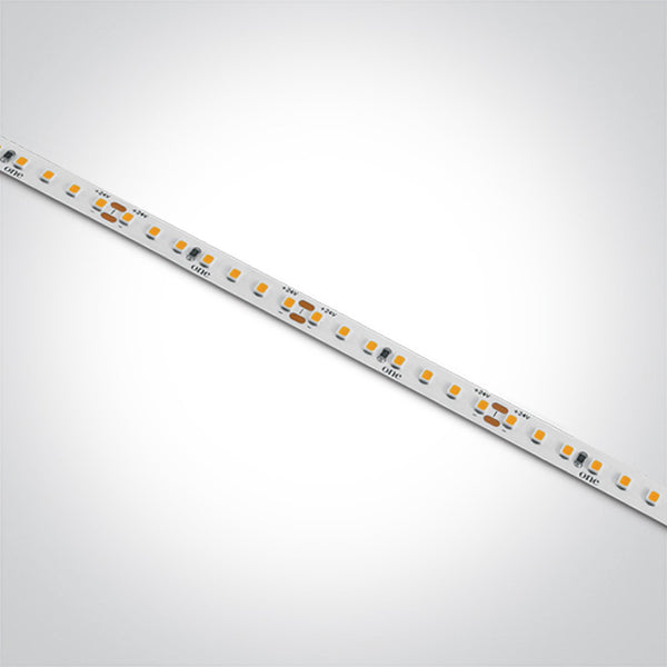 One Light 7825/W LED STRIP 24vDC WW 5m ROLL 19,2w/m IP20