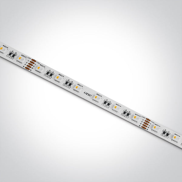One Light 7830/RGBW LED STRIP 24vDC RGB+W 19,2w/m 5m ROLL IP20