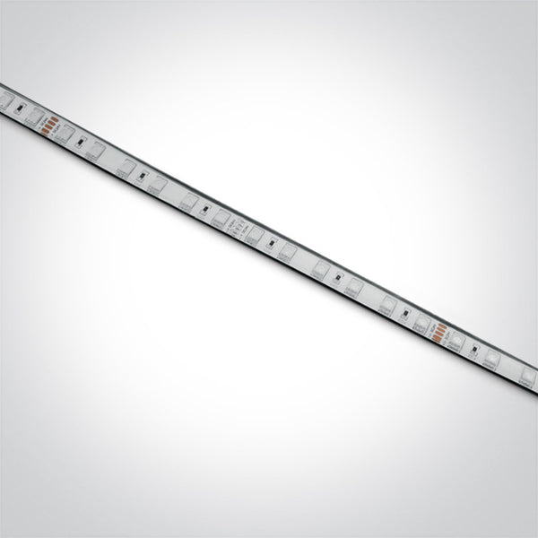 One Light 7830W/RGB LED STRIP 24vDC RGB OUTDOOR 5m ROLL 14,4w IP68