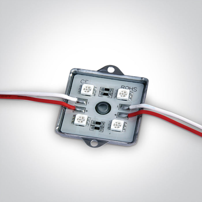 One Light 7842/Y LED IP65 10pcs MODULE 12vDC YELLOW 1,44w each