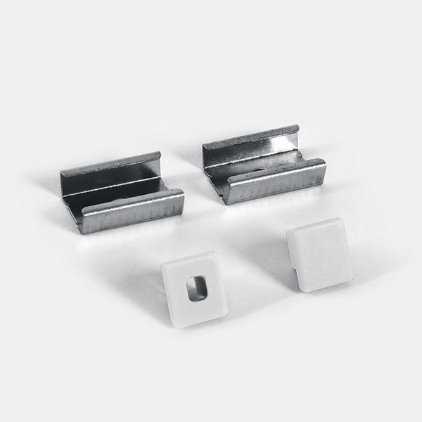 One Light 7901/W WHITE PROFILE 2m FOR 5mm STRIPS + PC OPAL DIFFUSER