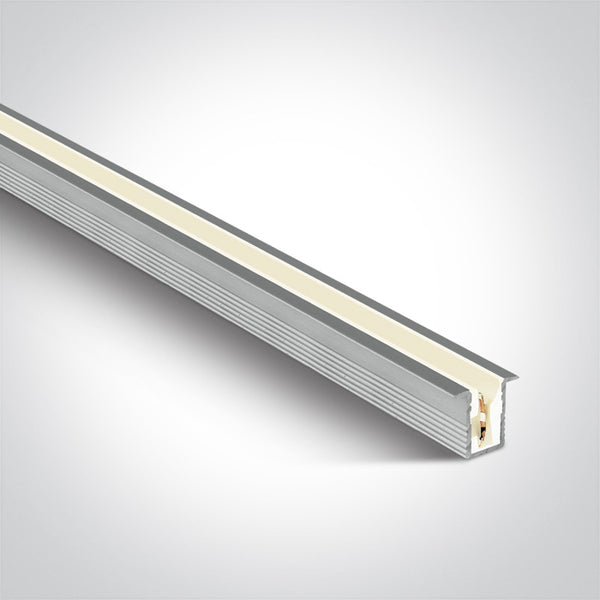 One Light 7901AR/AL ALUMINIUM RECESSED PROFILE 2m for 7841 strip