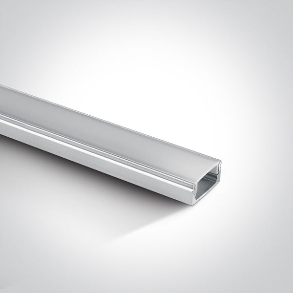 One Light 7902/W WHITE PROFILE 2m + PC opal diffuser